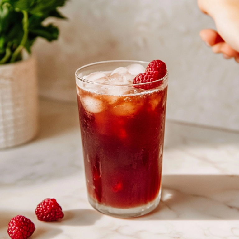 Homemade Raspberry Iced Tea: The Perfect Summer Sip