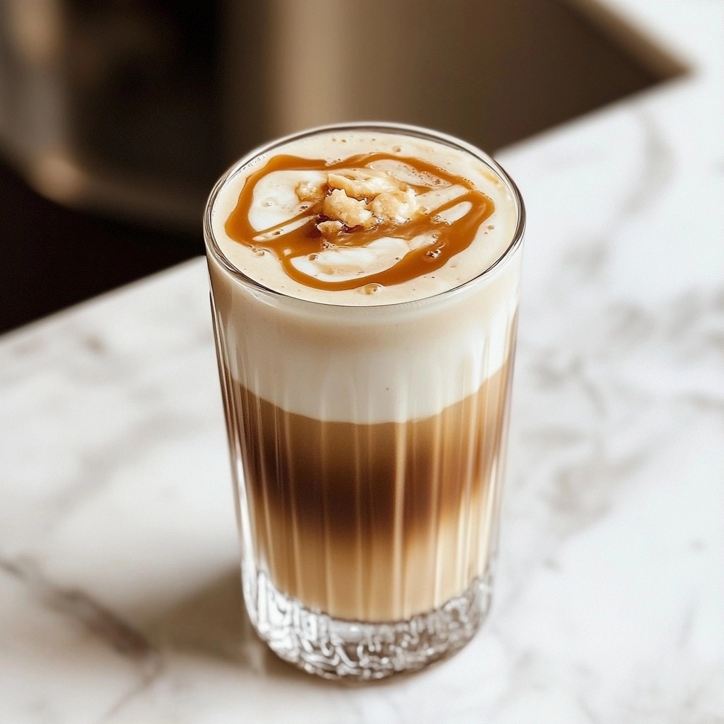 Caramel Macchiato with Caramel Cold Foam