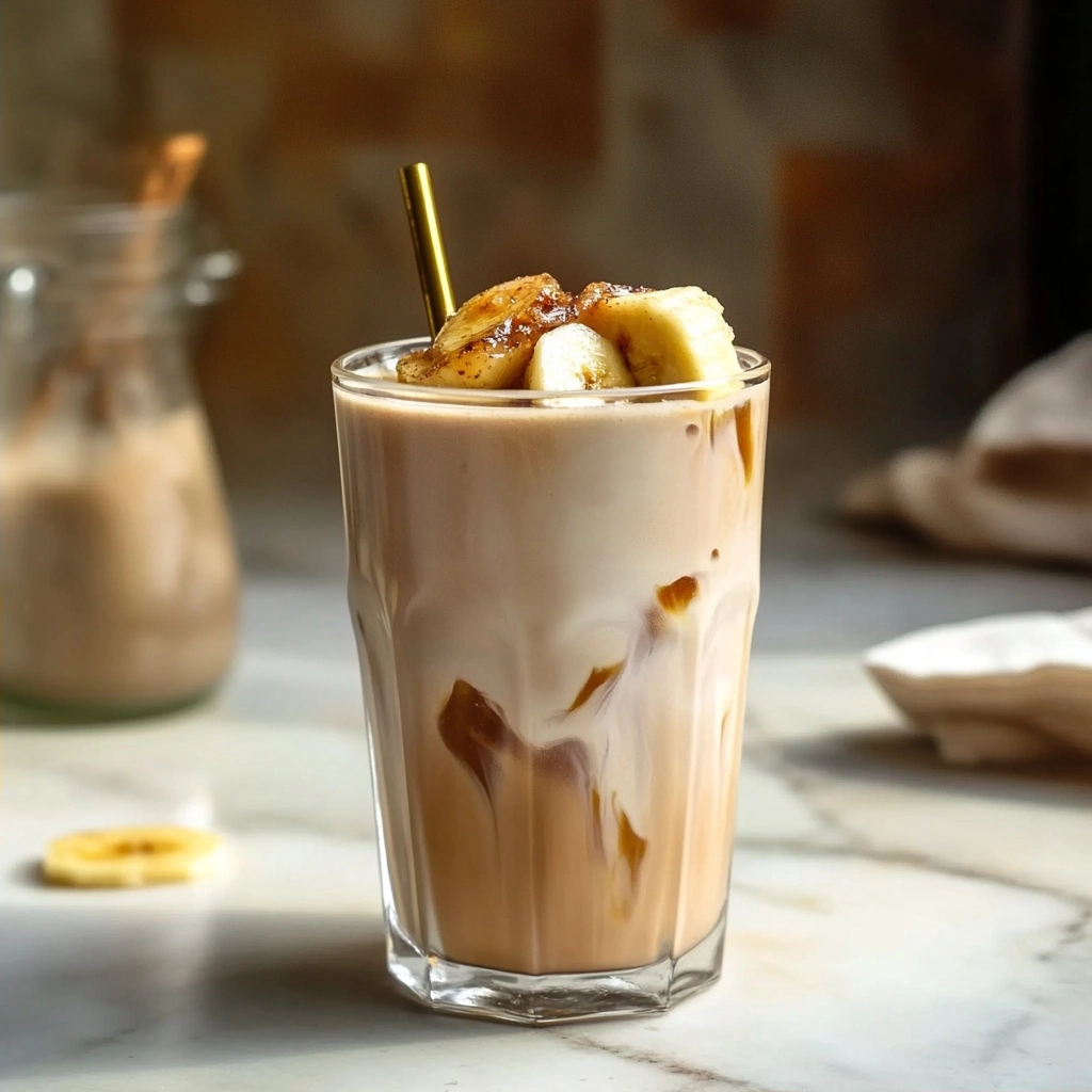 Bananas Foster Iced Coffee Recipe
