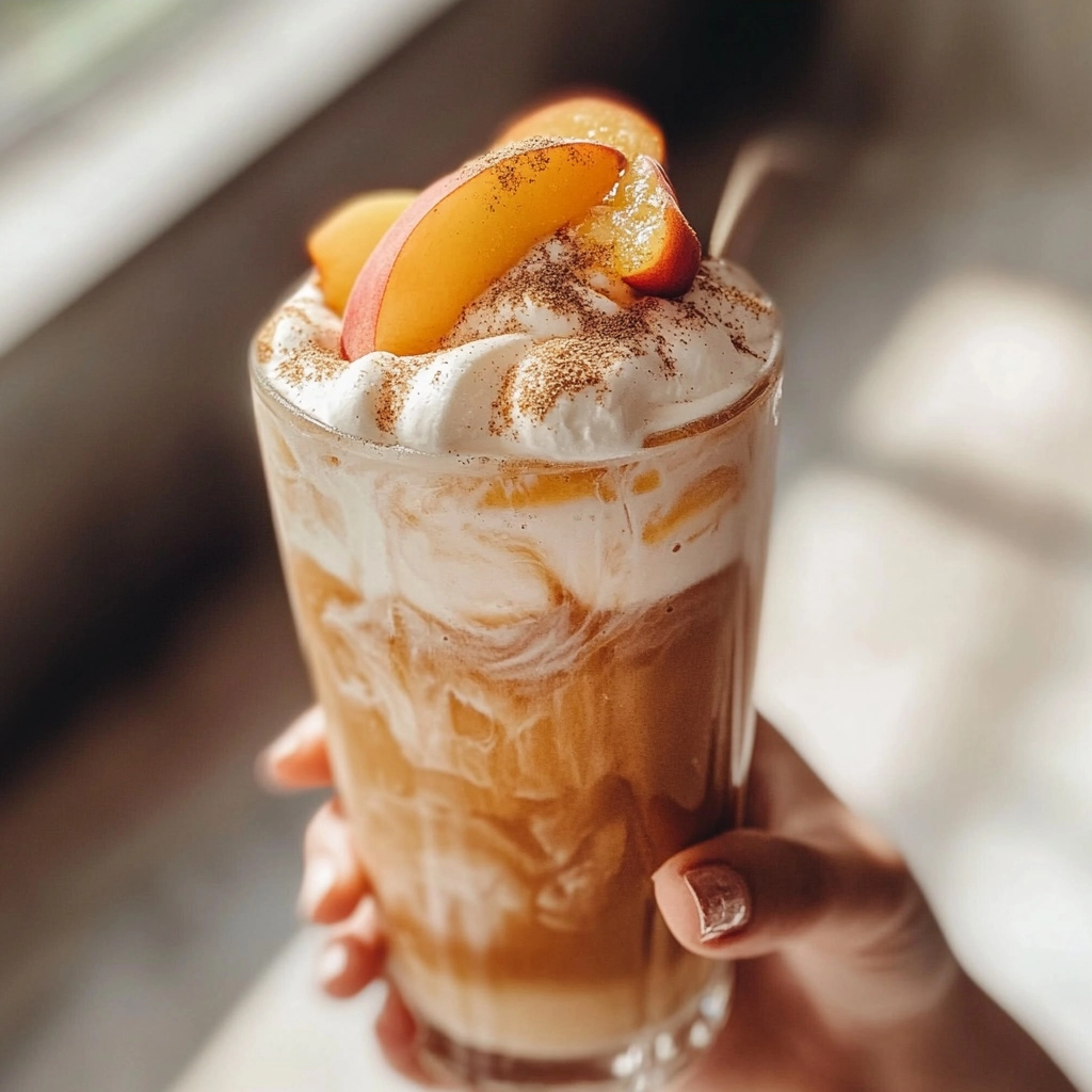 My Go-To Peach Cold Brew Recipe for Sunny Days