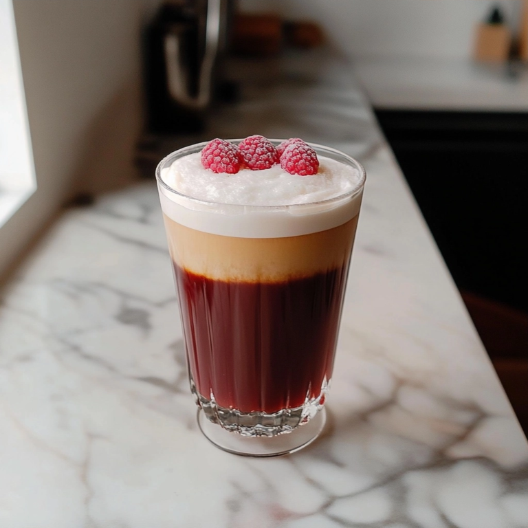 Raspberry Cold Foam Cold Brew Coffee