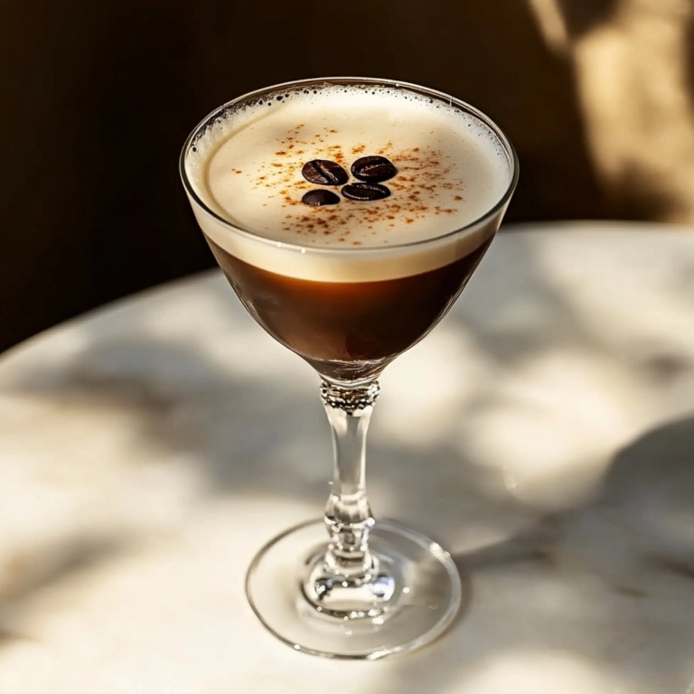 Classic Espresso Martini Mocktail: The Perfect Kick