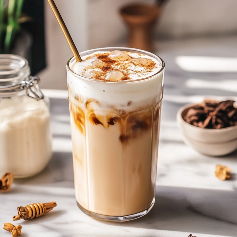Honey Cinnamon Iced Latte Recipe