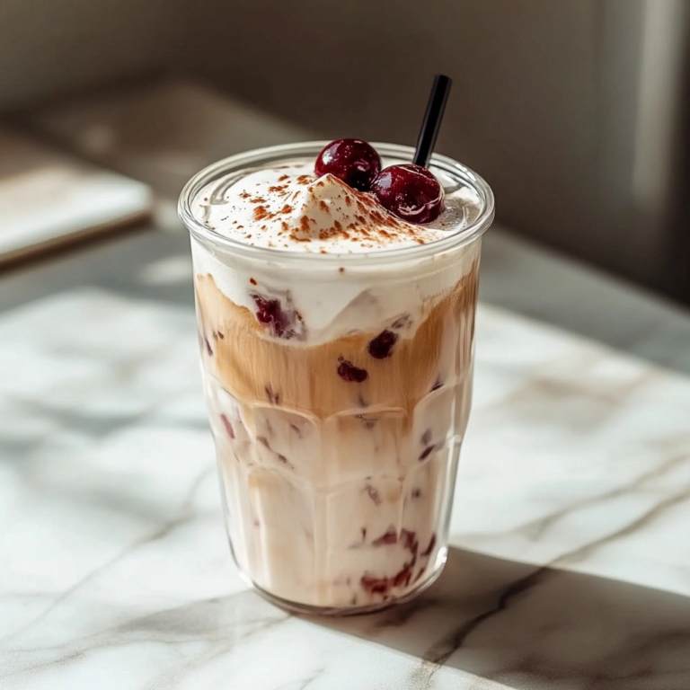 Cherry Vanilla Iced Latte: Your New Favorite Treat
