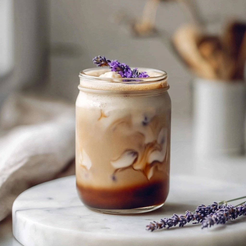 Lavender Cold Brew Latte Recipe for Home Baristas