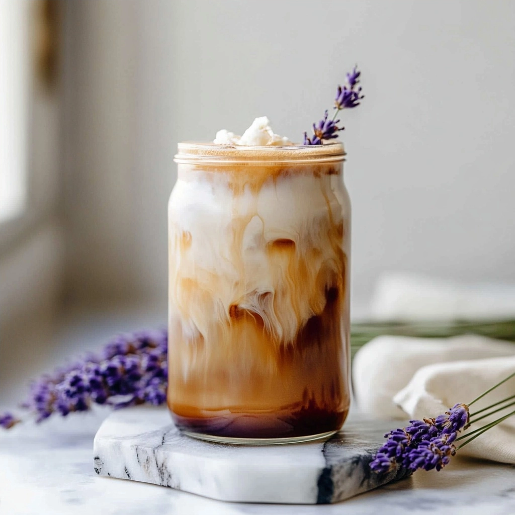 Lavender Cold Brew Latte Recipe for Home Baristas