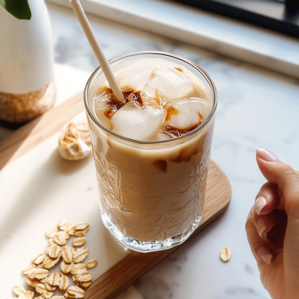 Iced Honey Oat Latte: An Easy Homemade Recipe