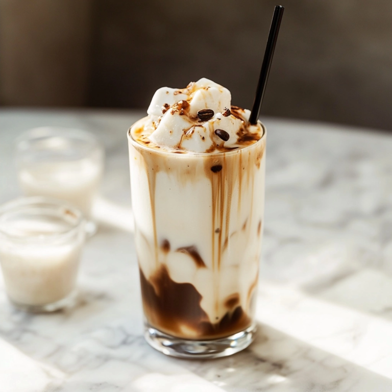 Iced Coconut Milk Mocha Macchiato: Refreshing Recipe