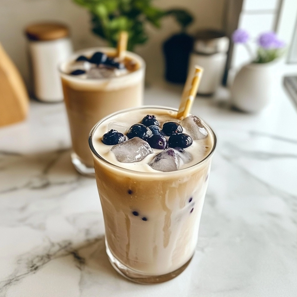 Iced Blueberry Latte Recipe: A Refreshing Summer Coffee