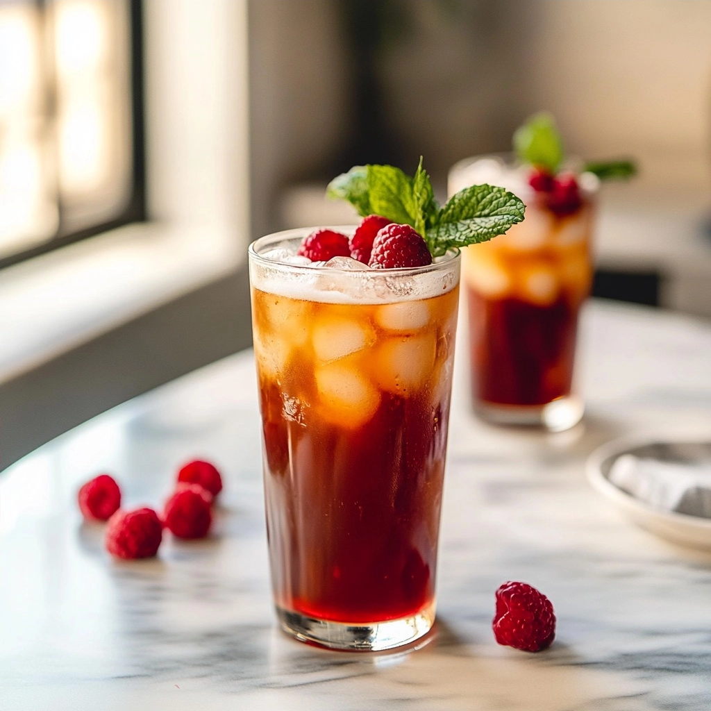 Homemade Raspberry Iced Tea: A Refreshing Summer Drink Recipe