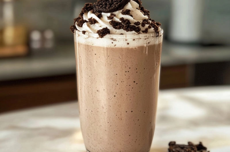 Mocha Cookie Crumble Frappuccino Recipe Made at Home