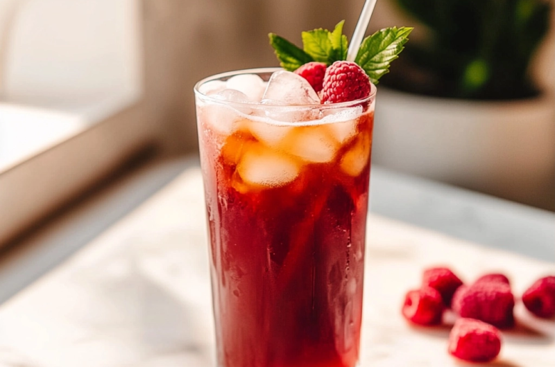 Homemade Raspberry Iced Tea: A Refreshing Summer Drink Recipe