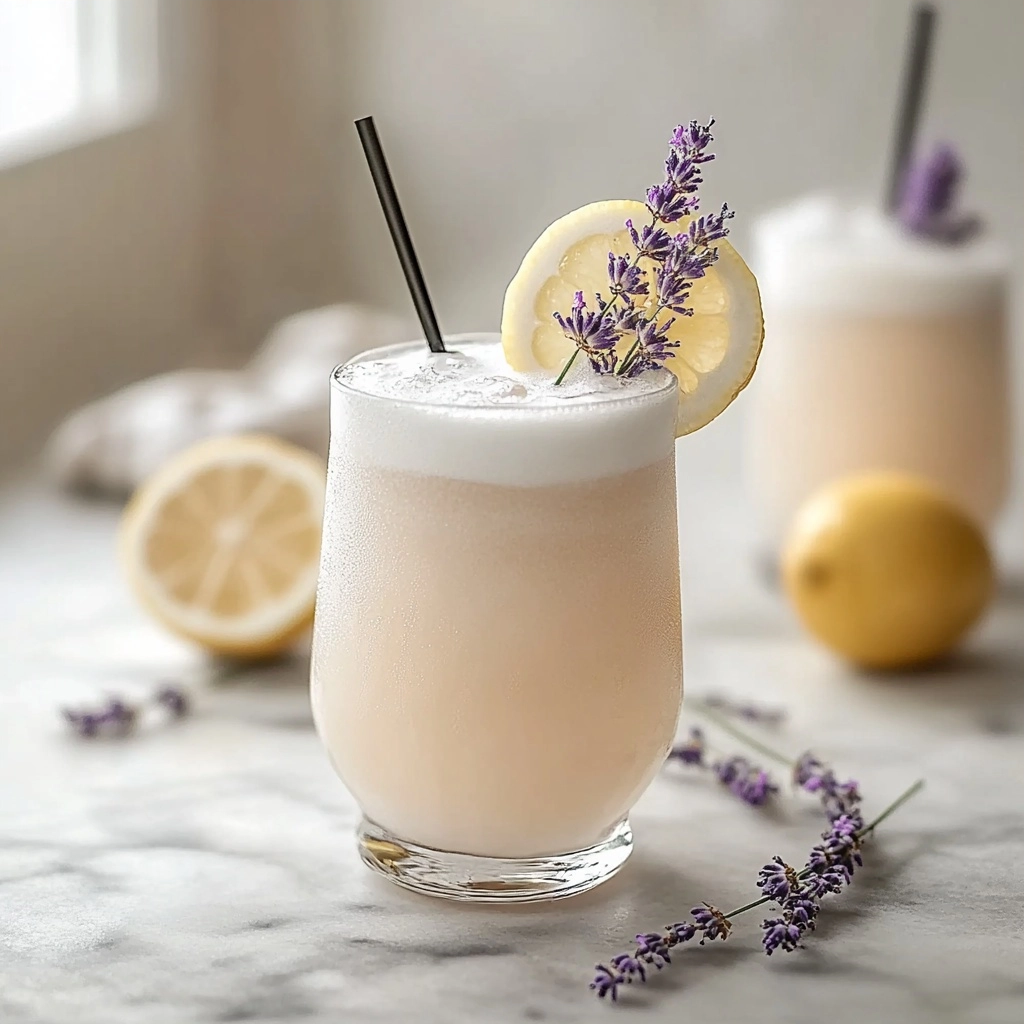 Coconut Lavender Lemonade Mocktail: A Refreshing Floral Blend