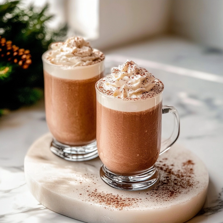 Frozen Hot Chocolate Recipe for a Refreshing Dessert