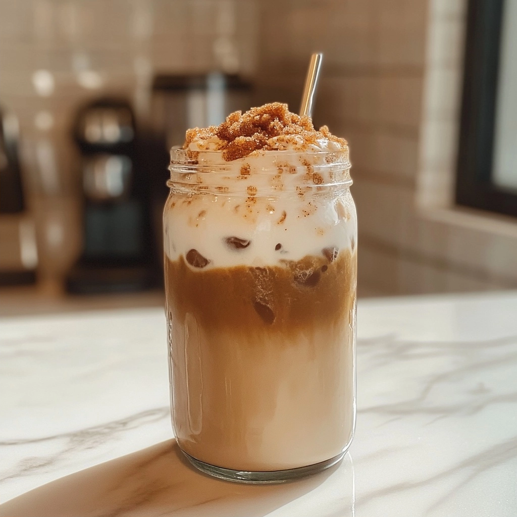 Iced Brown Sugar Cinnamon Latte Recipe for Home Baristas