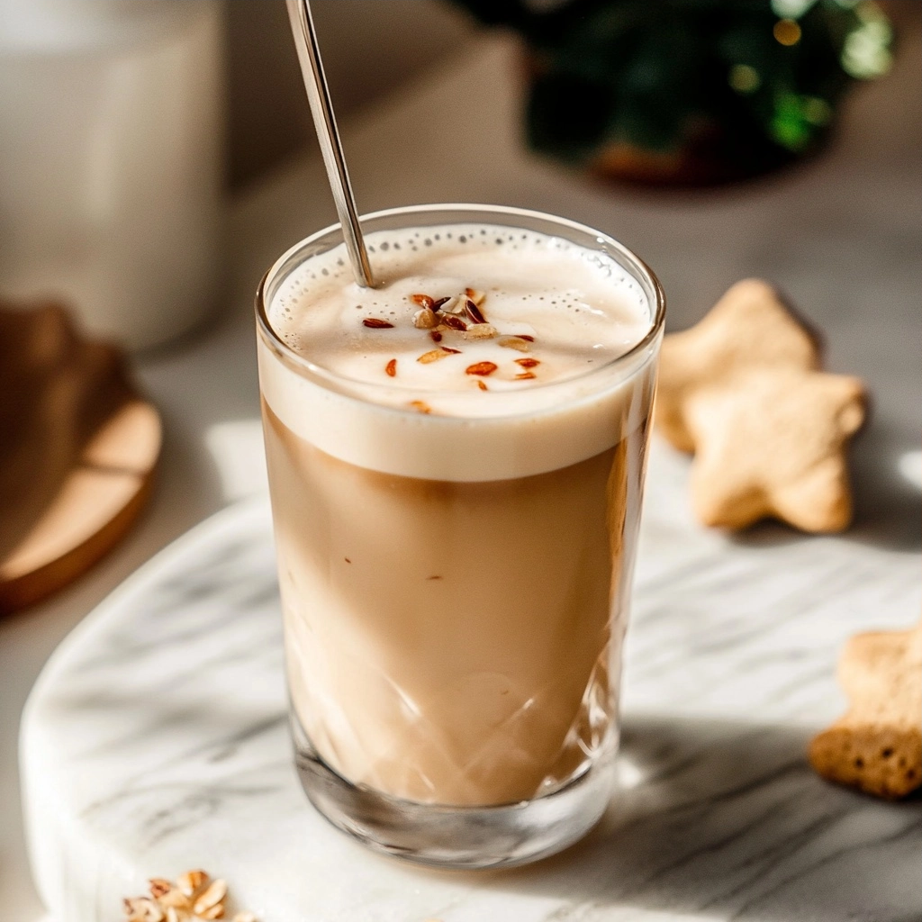 Iced Sugar Cookie Almond Milk Latte Recipe