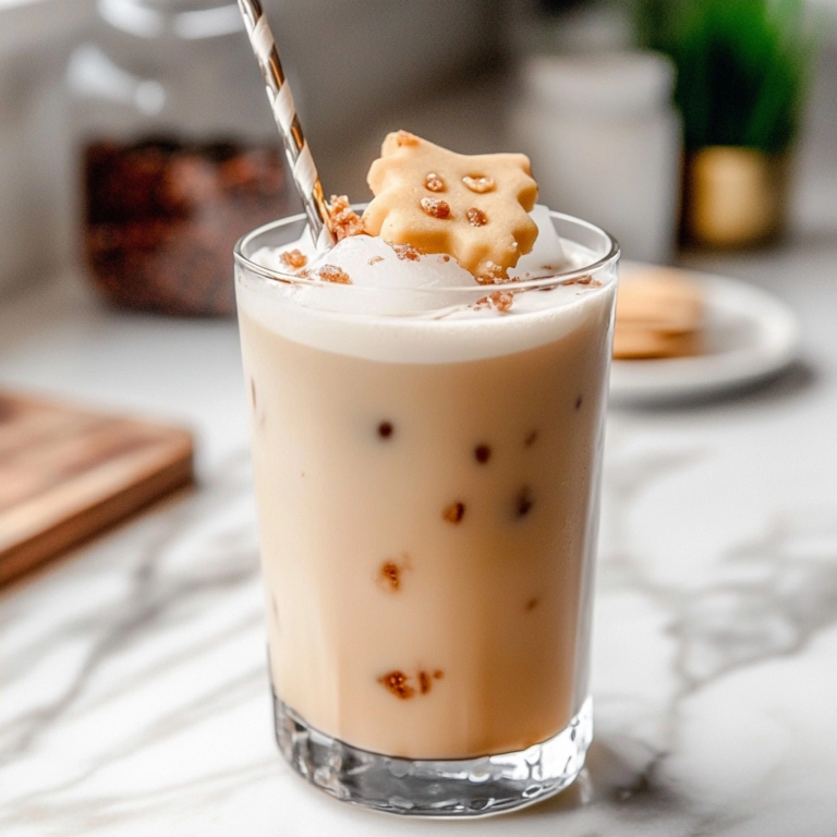 Iced Sugar Cookie Almond Milk Latte Recipe