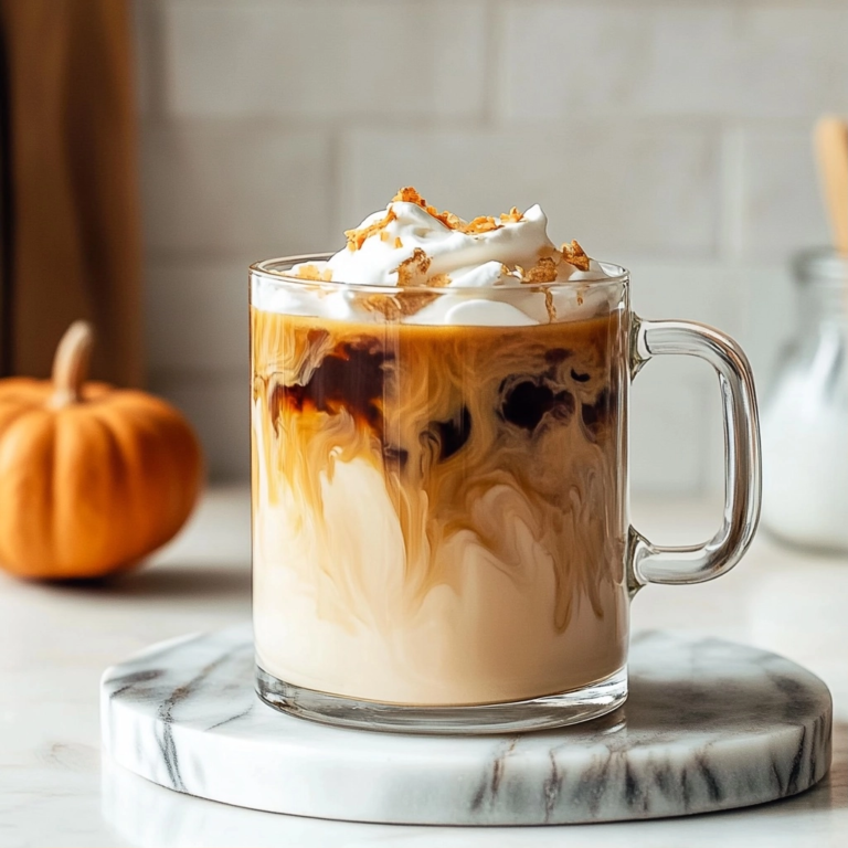 Pumpkin Cold Brew with Sweet Cream Homemade Recipe